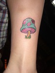 My new mushroom tattoo!