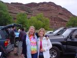 Chicagofan and Susea at Red Rocks parkinglot 9/2/06