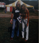 Gregg Back Stage in Late 70's - Legend Valley Ohio