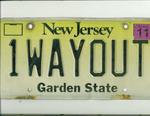 1wayout license plate