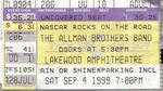 9/4/99 Atlanta Ticket