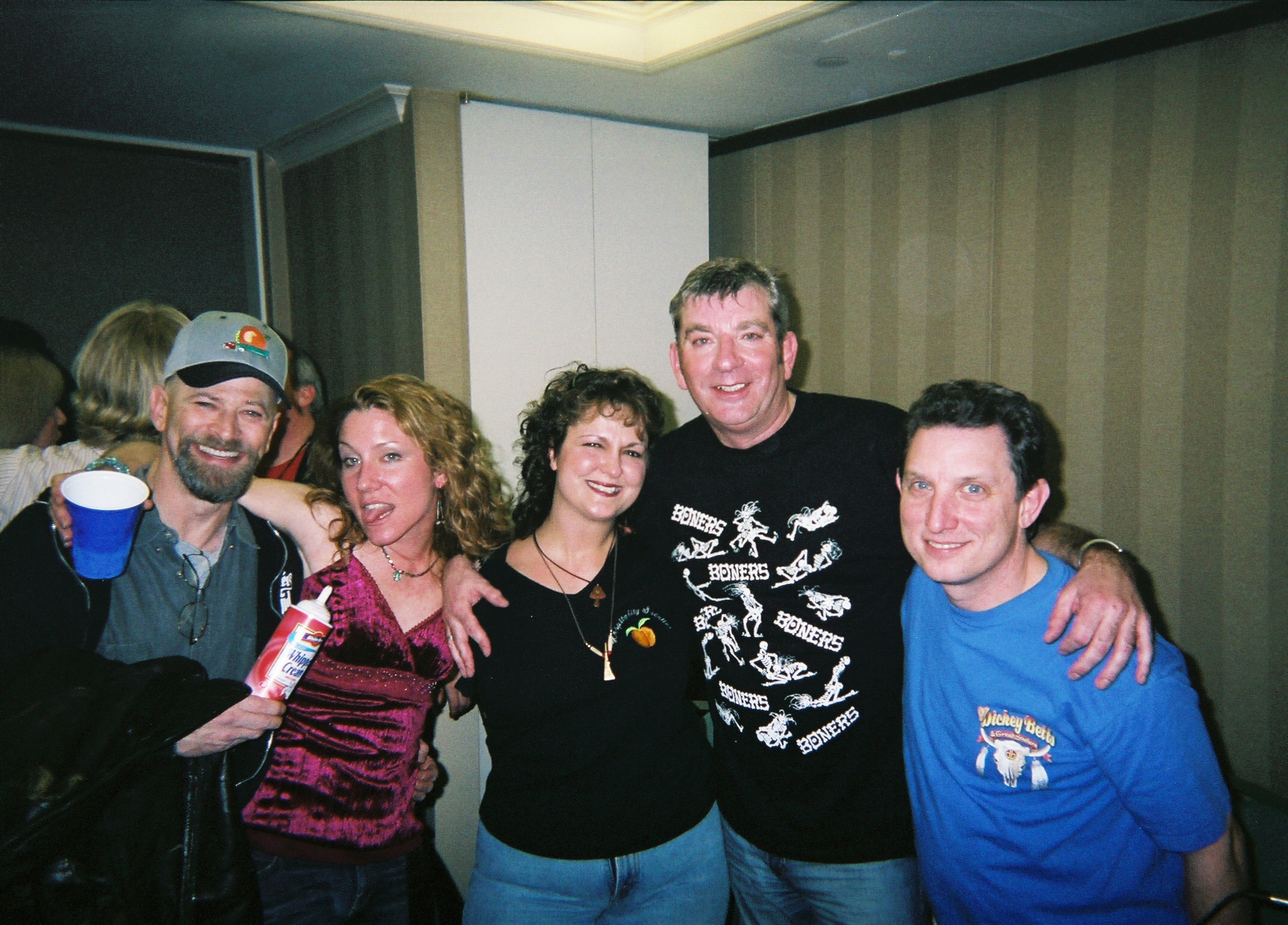 Peachnutt, Schnelle, Jacquie, Colin and Barry at the HTN party 3-11-06