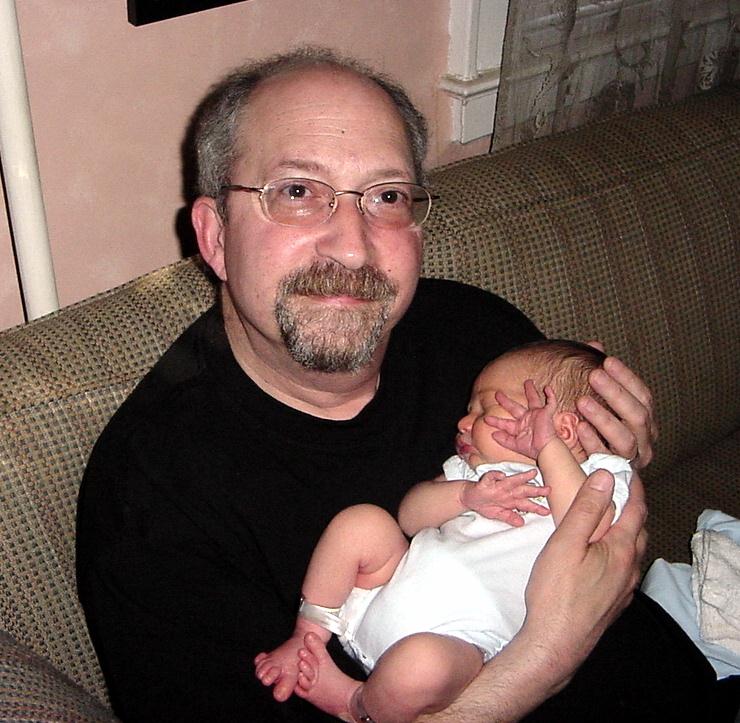 You won't find a prouder Grandpa this this one!  Mitch and Grandson, Devin Mitchell Horowitz.