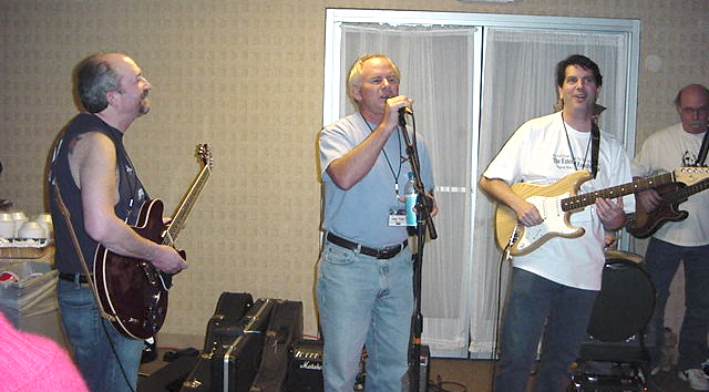 A moment I got to share with Bill Ector, at a Beacon Family Jam, March 2005