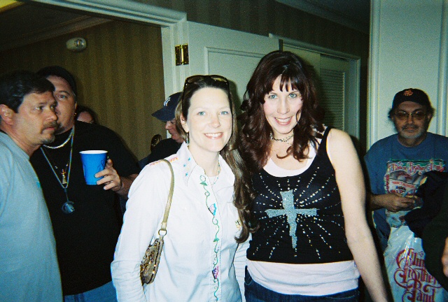 It was a thrill to get to speak with Susan at the 2006 Hittin the Note party! 