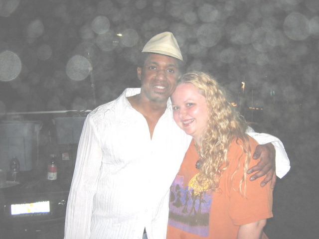 Late night campsite visit @ Wanee '09 from the one & only,Kofi Burbridge;)