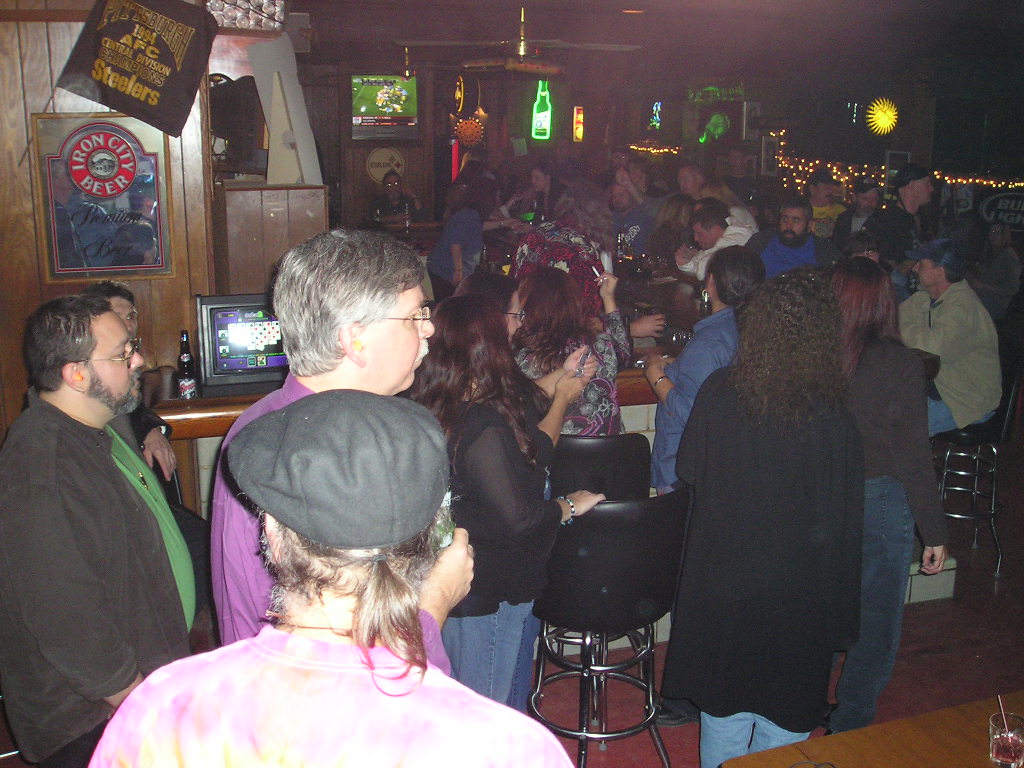 The Keystone Crowd.  11.12.05 The Keystone Bar, Ellwood City, PA.
