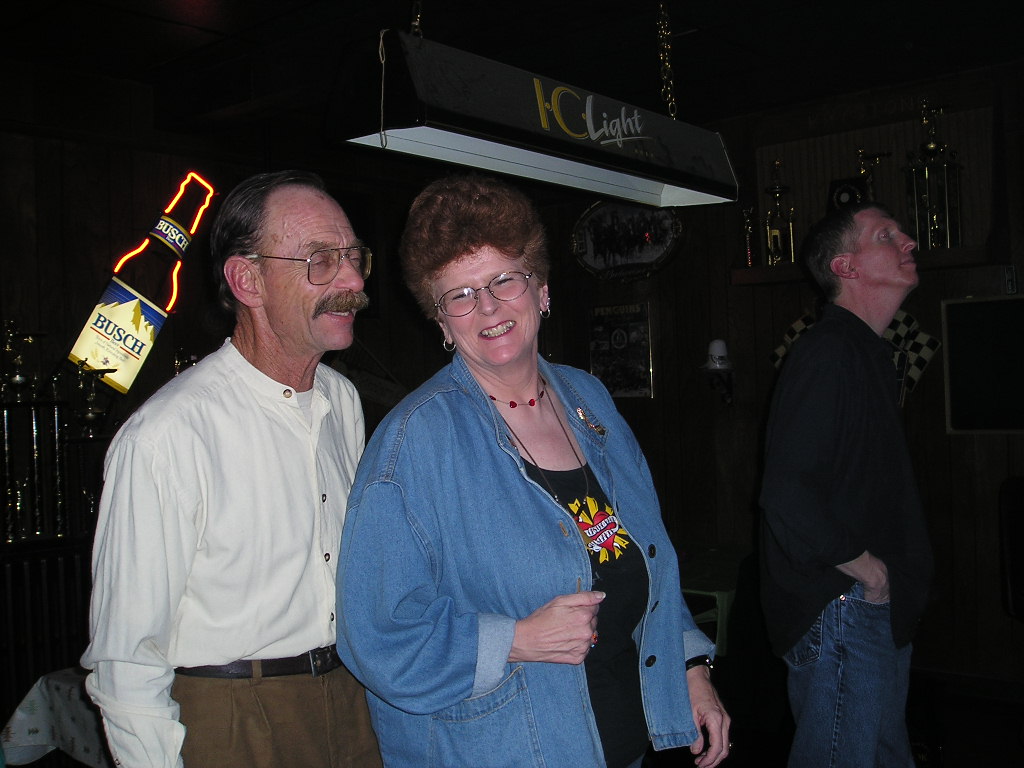 Sista Bluz and Chris.  11.12.05 The Keystone Bar, Ellwood City, PA.