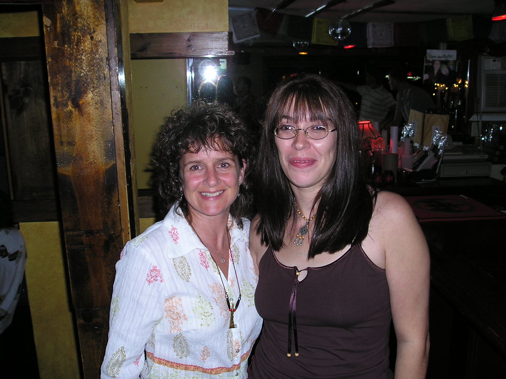 Sari and Pam.  Sully's 07.23.06.