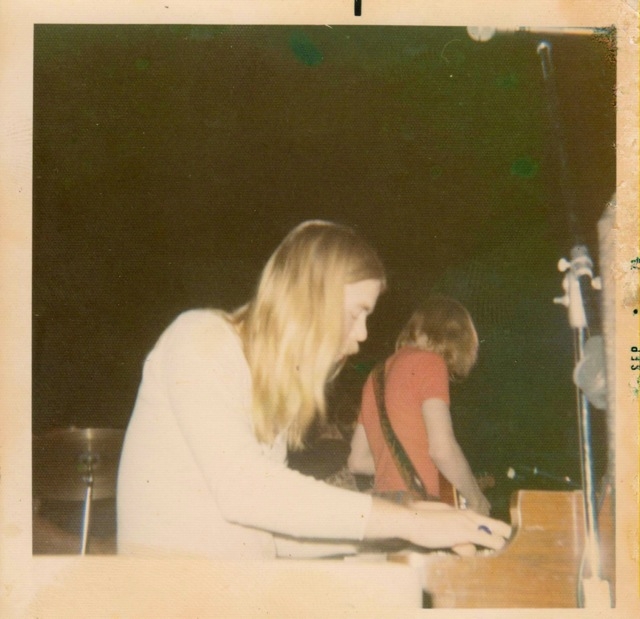 I took this photo and many others that I just found on May 7, 1971 at Maclellan Gym at University of Tennessee at Chattanooga.  Country Joe opened for the ABB,  I was in the 8th grade and we were very first on line for this GA show.  Sat right in front of Duane, five feet away from him.  Kevin O'Keefe aka Twiggs