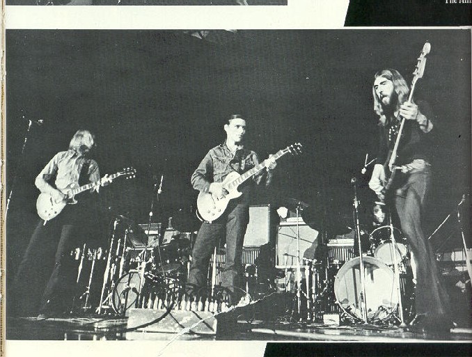 Here is a great photo of the ABB on stage in 1971 in Boone NC.