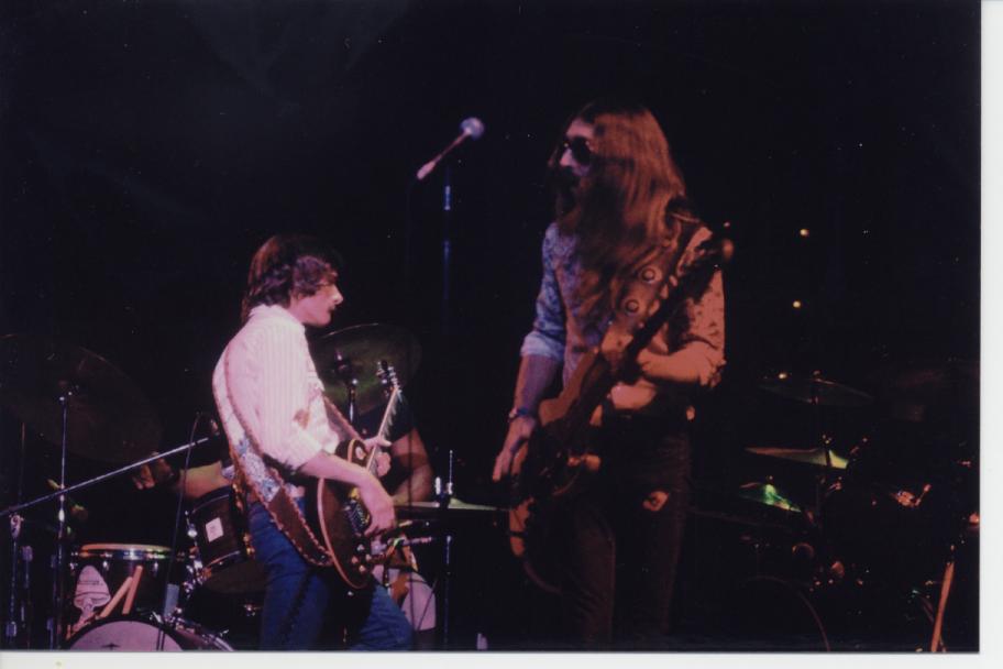 The ABB on stage at New York's Academy of Music April 14 - 16, 1972. Pix courtesy: Jack Maiorino
