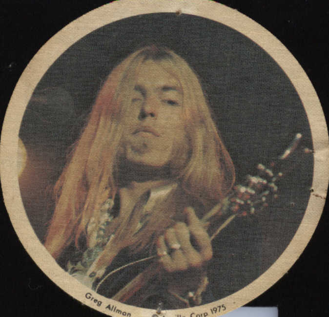 This is an iron-on patch of Gregg from 1975.